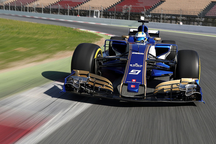 Marcus Ericsson im Sauber: Künftig wird auf der Nase das H von Honda stehen