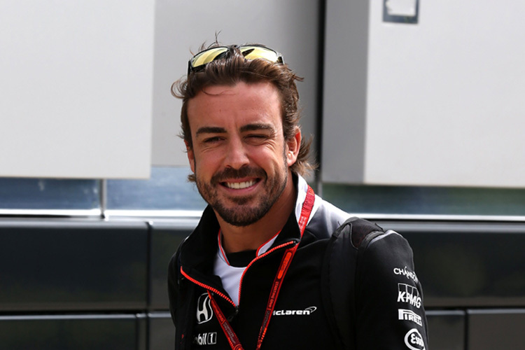 Neue Flamme: Fernando Alonso