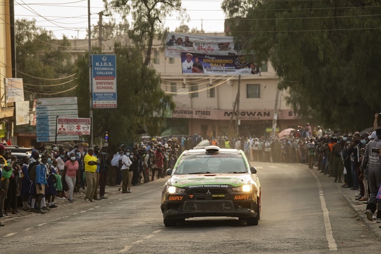 Für die Kenianer war die Rallye ein Volksfest