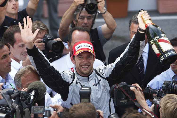 Er hat es wieder geschaft: Jenson Button