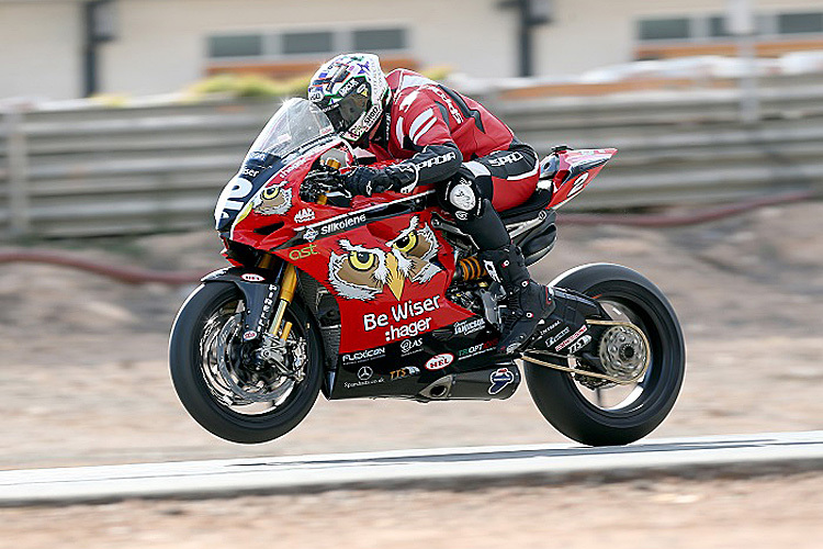 Glenn Irwin auf der Be Wiser Ducati