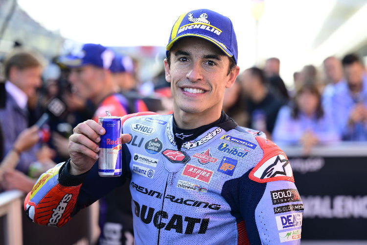 Marc Márquez kam im Sprint von Barcelona als Siebter ins Ziel