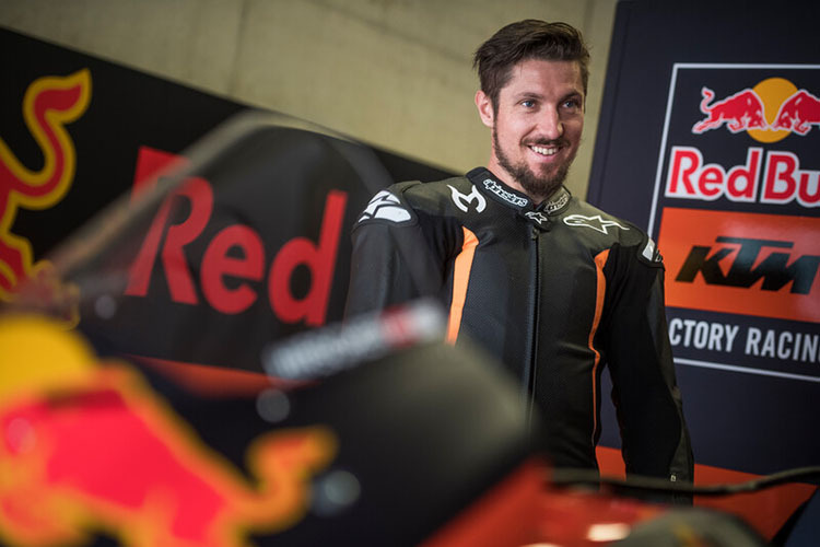 Marcel Hirscher 2019 beim MotoGP-Test in Spielberg