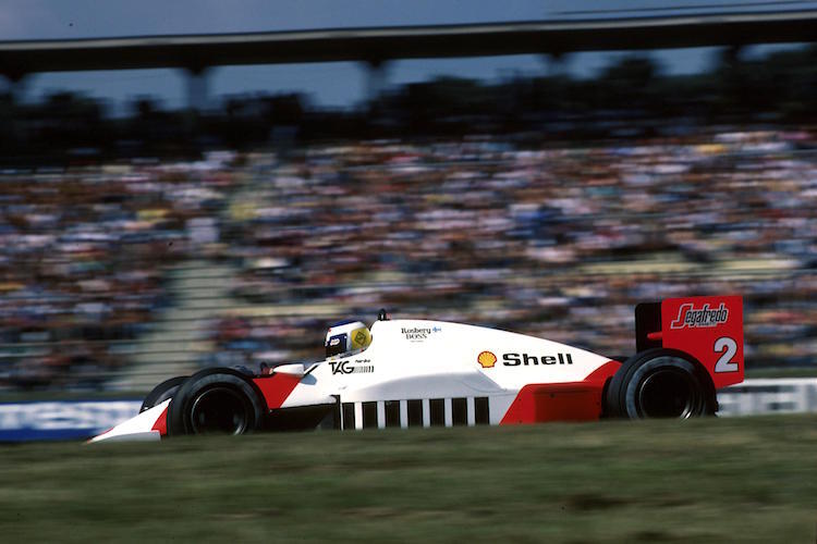 1986 im McLaren: Das Auto war auf Prost abgestimmt