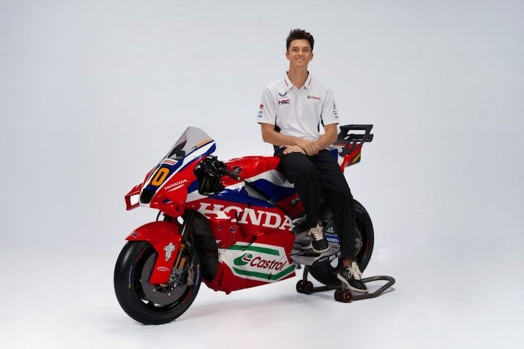 Marini mit der Castrol-Honda RC213V