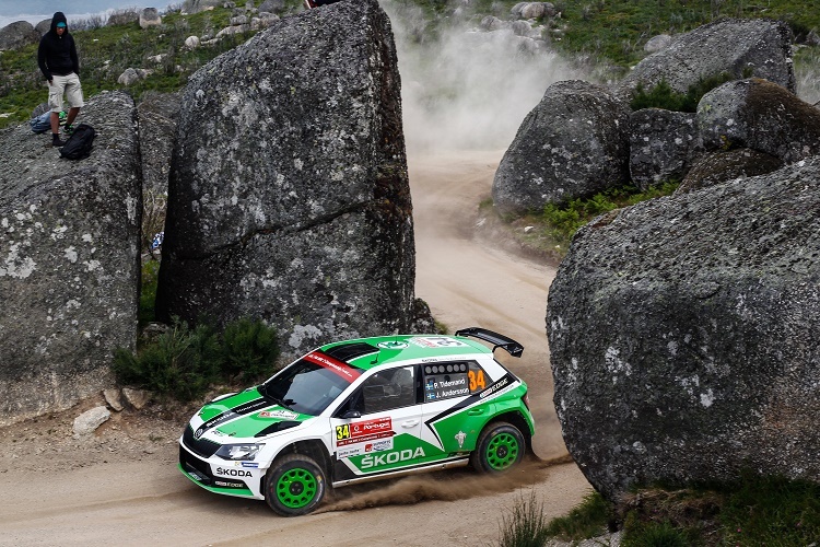 Pontus Tidemand hatte die WRC2-Wertung im Griff