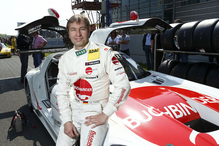 Heinz-Harald Frentzen ist einer von 15 ehemaligen Formel-1-Piloten, die im ADAC GT Masters fuhren