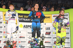 Das SX2-Podium von Stuttgart)