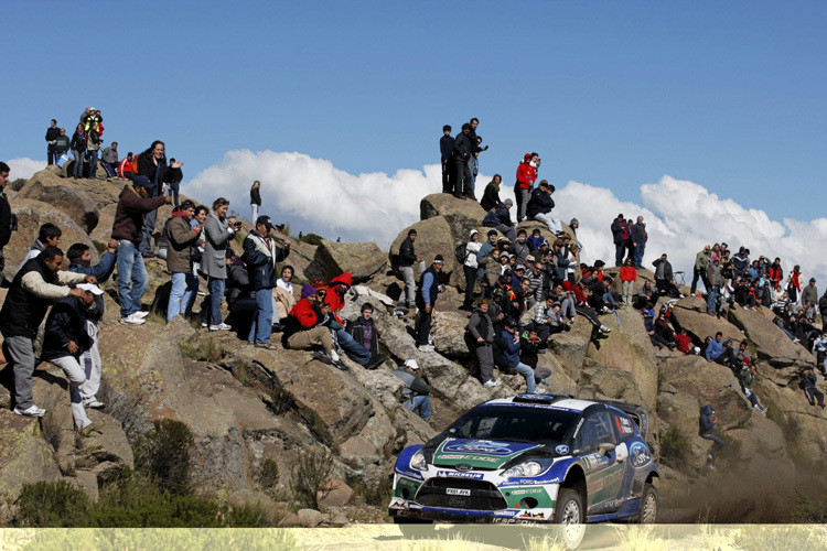 Petter Solberg bei der Rallye Argentinien