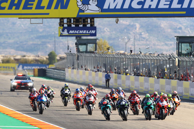 Vier Grand Prix stehen für das MotoGP-Feld noch im Kalender