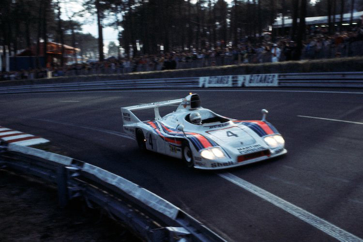 Ickx im Jahr 1977 im Porsche 936/77 in Le Mans