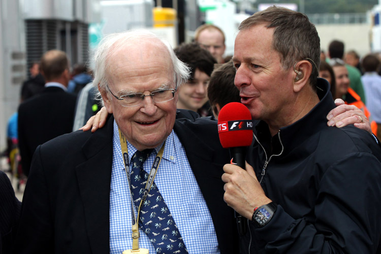 F1-Legende: Prof. Sid Watkins (links) und Martin Brundle