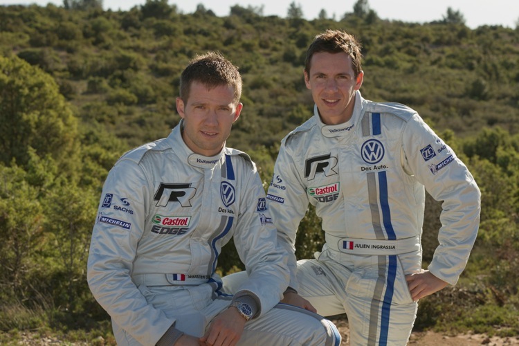 Sébastien Ogier (li.) und Julien Ingrassia (re.)