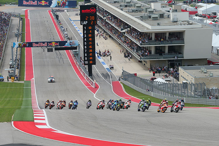 In Austin findet das dritte MotoGP-Rennwochenende 2016 statt