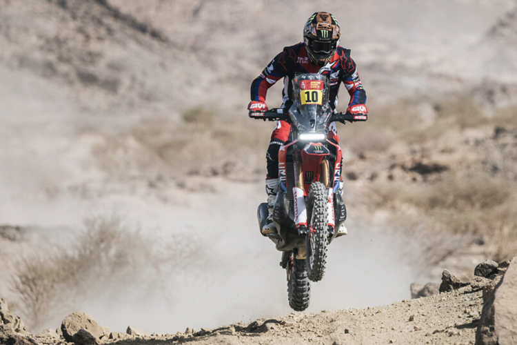 Skyler Howes auf der Honda CRF 450 Rally