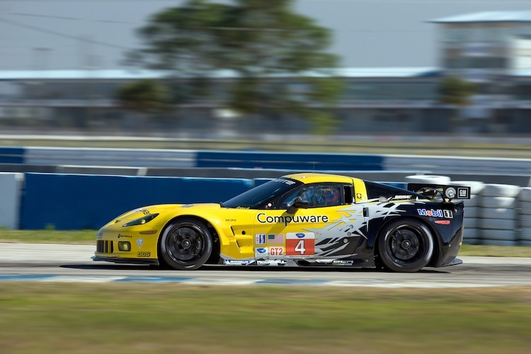 Zwei Tage testete Corvette Racing in Sebring