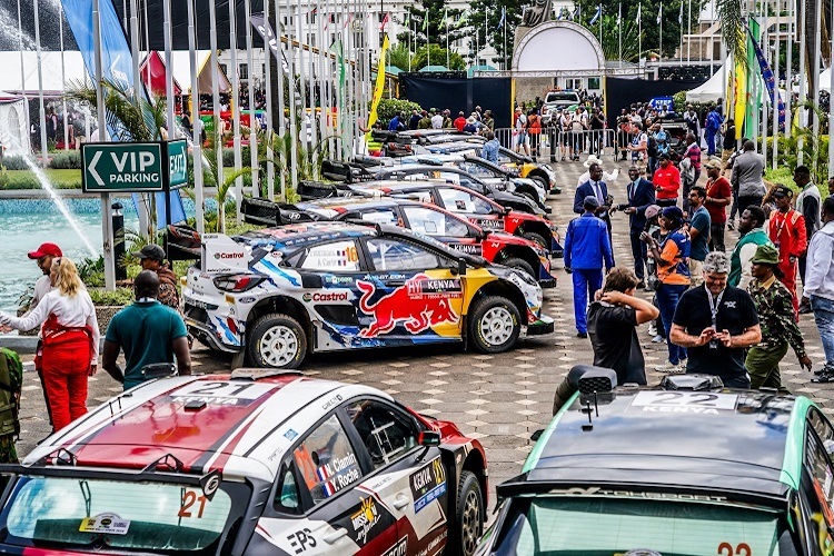 Die Rally1-Fahrzeuge für Kenia