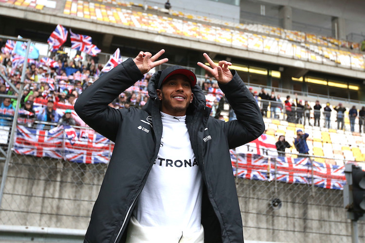 Lewis Hamilton ist in China überaus erfolgreich und beliebt