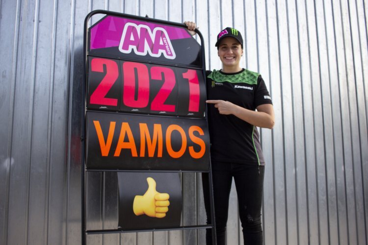 Ana Carrasco wird auch 2021 die Supersport-WM 300 fahren