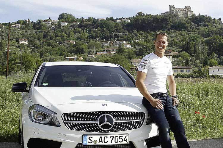 Michael Schumacher genießt sein Rentnerdasein