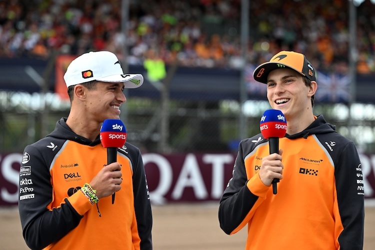 Lando Norris und Oscar Piastri