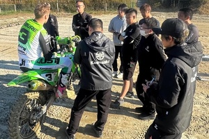 Romain Febvre hat in Japan für die Saison 2026 getestet)