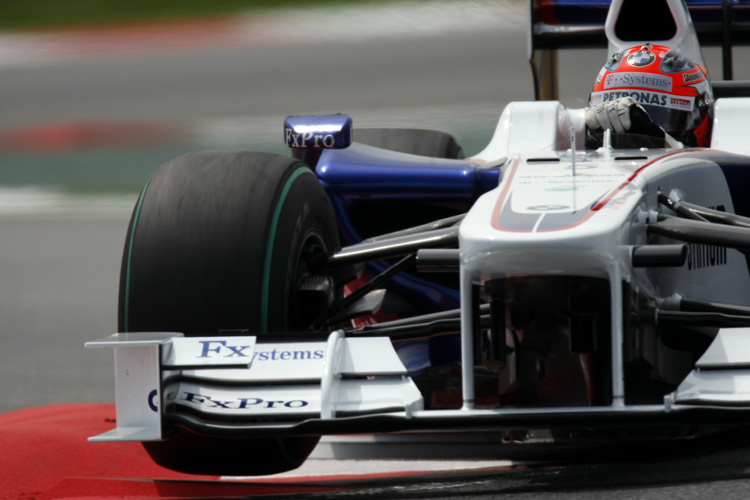 Robert Kubica im Abschlusstraining zum Grand Prix von Spanien