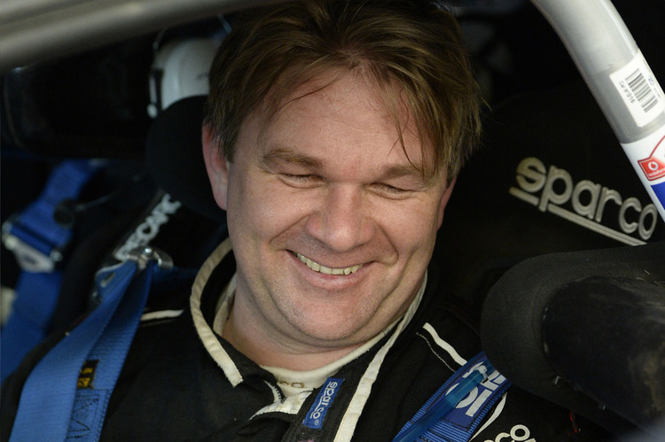 Auf Rang fünf bei der ersten Schotter-Rallye seit zweieinhalb Jahren – Ford-Privatfahrer Henning Solberg 