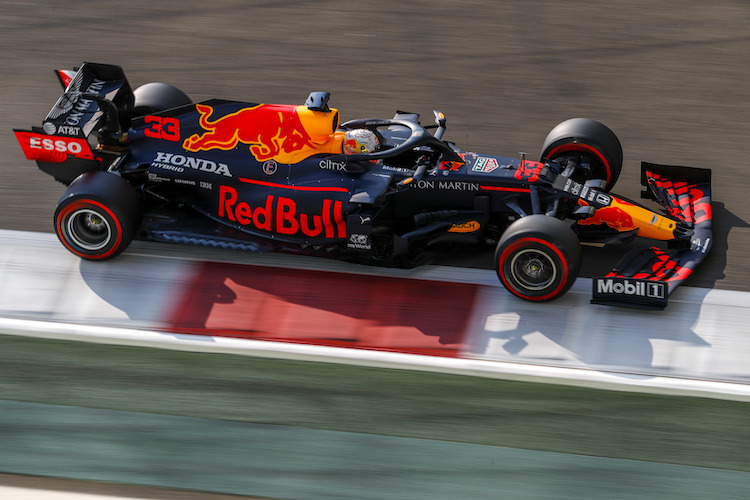 Max Verstappen im Red Bull Racing-Honda