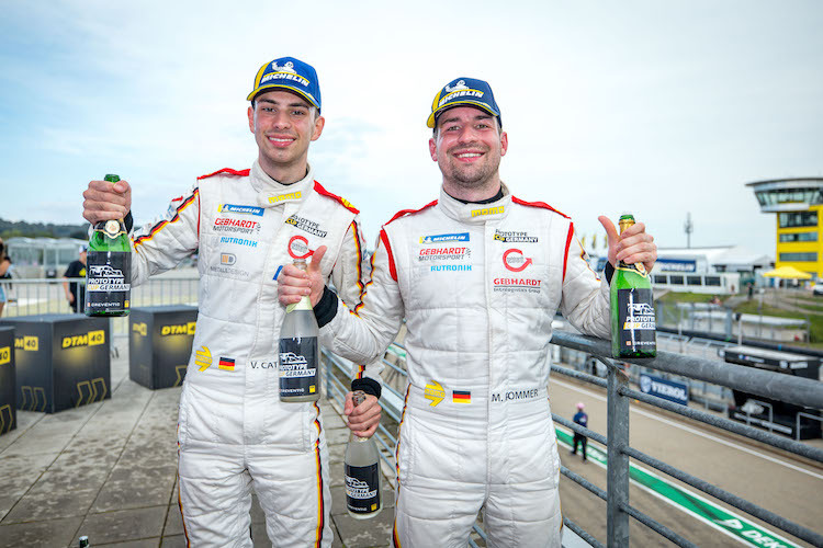 Valentino Catalano und Markus Pommer sind die 2024er Meister im Prototype Cup Germany