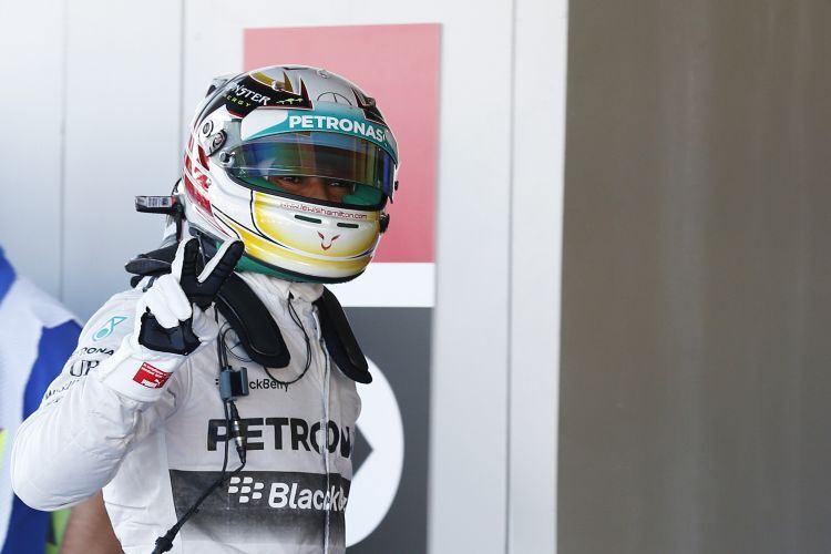 Lewis Hamilton sicherte sich im Qualifying die Pole-Position