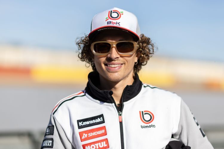 Willkommen zum Rennwochenende in Aragon, Axel Bassani