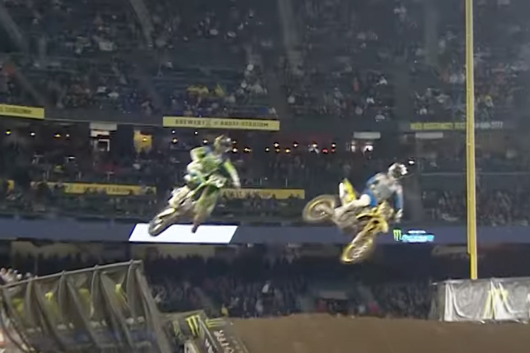 Ken Roczen setzte sich am Ende gegen Jason Anderson durch