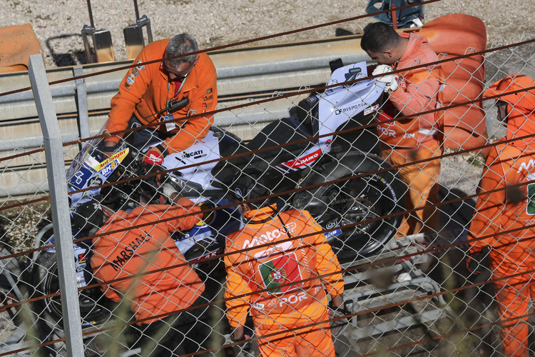 Nach Sturz in Q2: Alex Marquez konnte nicht um die Pole kämpfen