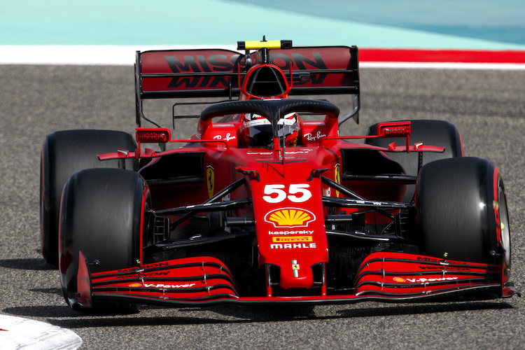 Carlos Sainz geht seit diesem Jahr im Ferrari auf WM-Punktejagd
