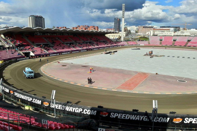 Das Ratina Stadion im Zentrum von Tampere