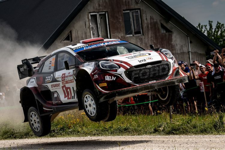 Lokalheld Martin Sesks im Ford: Gelingt beim WRC-Lauf in Lettland ein Überraschungsresultat?