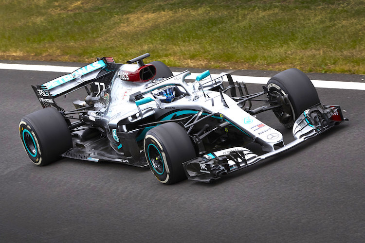 Bottas fuhr am 9. Juni, am 10. Juni wird Lewis Hamilton im Wagen sitzen