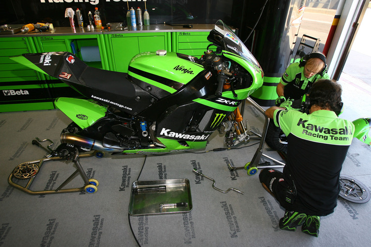 Das Kawasaki-MotoGP-Team 2008