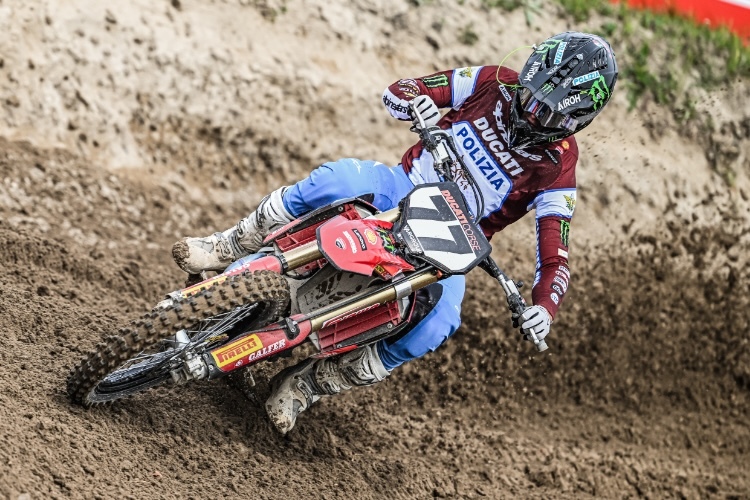 Alessandro Lupino beim Debüt mit der Ducati Desmo450 MX in der italienischen Motocross-Meisterschaft