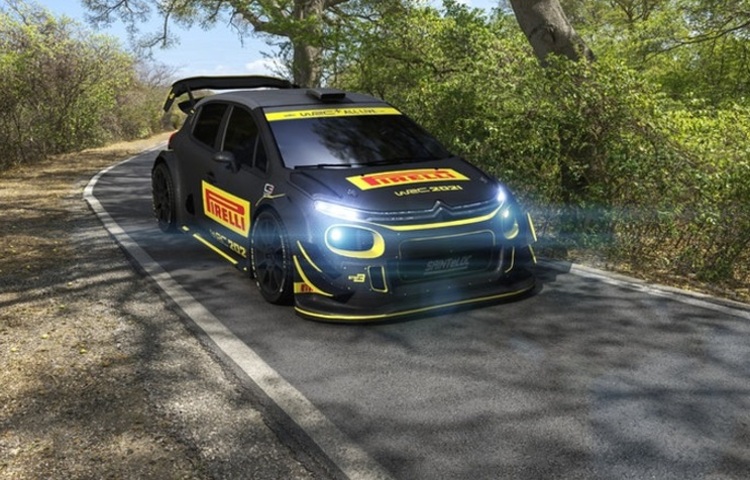 Der Citroën C3 WRC für die Pirelli-Tests