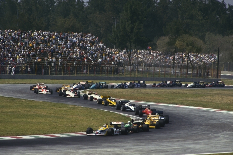 Mexiko (Mansell 1987 vorne) will in den Kalender