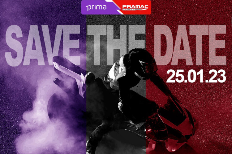 Das Pramac-Ducati-Kundenteam stellt sich am Mittwoch vor