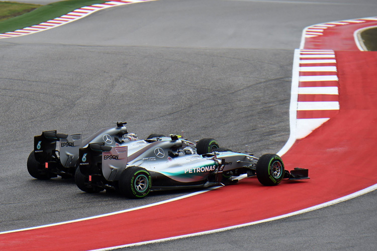 Hamilton gegen Rosberg in Austin