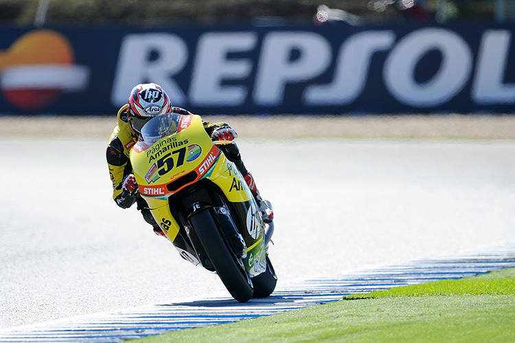 Edgar Pons sicherte sich in der Moto2-Klasse die Pole-Position
