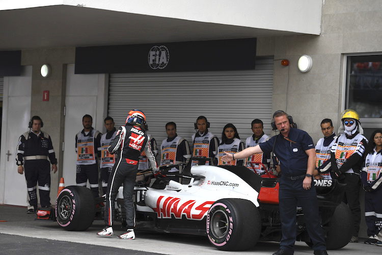 Die FIA stoppt Haas erneut