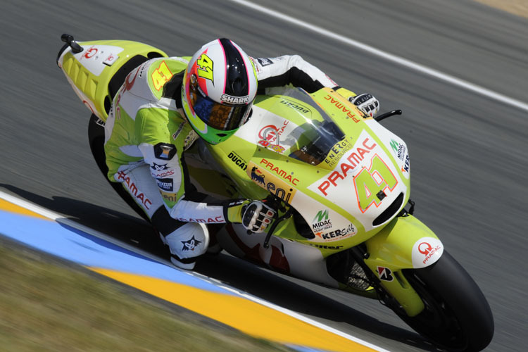 Aleix Espargaro sorgte bereits in Le Mans für das Highlight