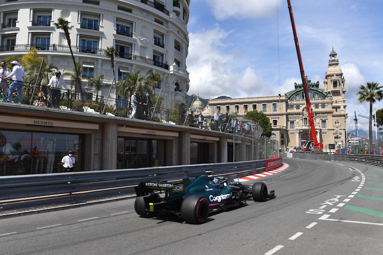 Sebastian Vettel 2021 in Monaco