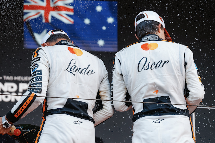 Lando Norris und Oscar Piastri