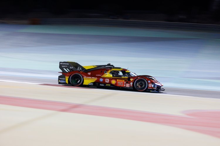 Der Ferrari 499P von Fuoco/Molina/Nielsen